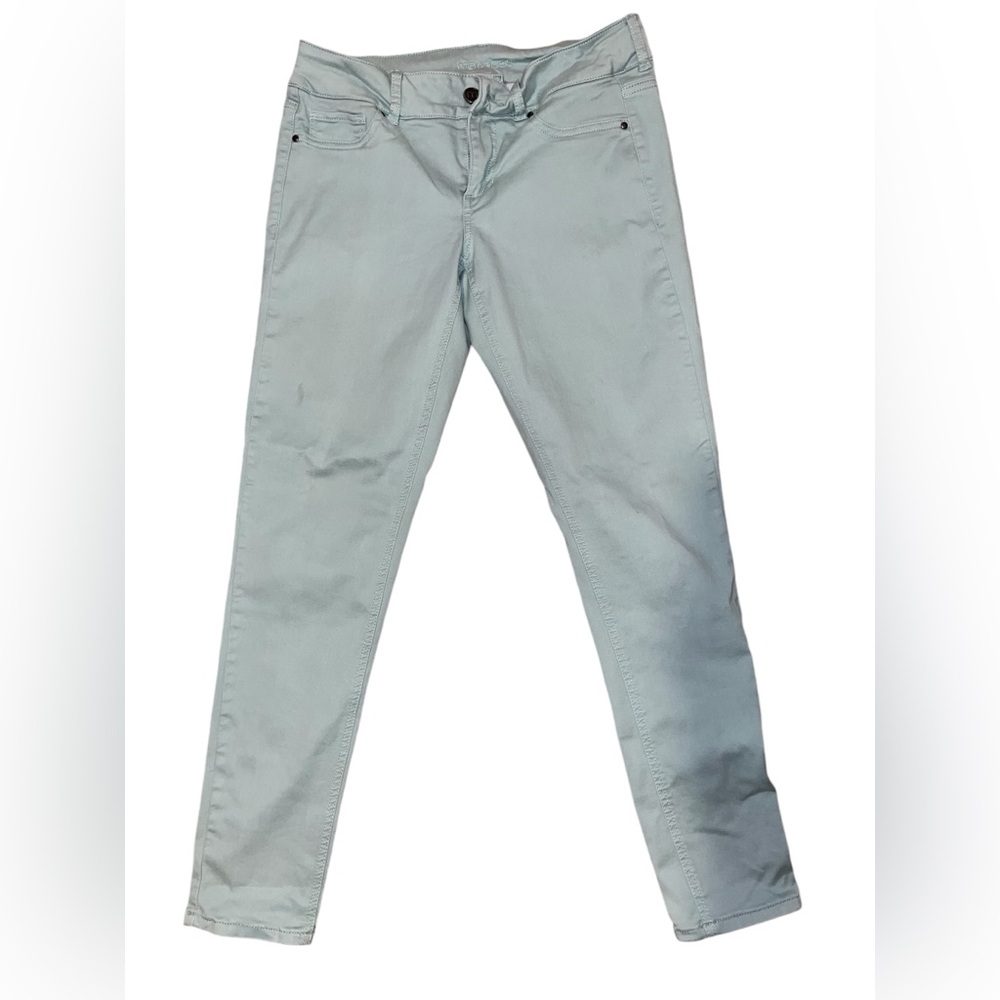 Women’s Skinny Fit Maurice’s pants. Teal. Size small.